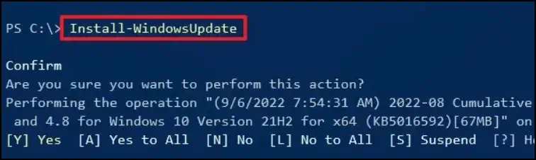 Install-Windows-Update-using-powershell