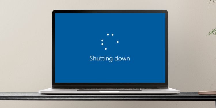 Laptop Won’t Shutdown