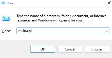 Mouse properties