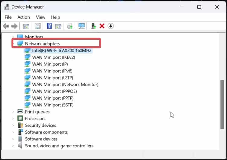 Network adapters