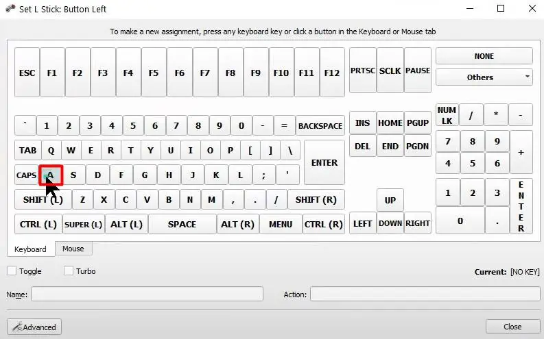 How to Map Keyboard to Controller? 14 Pick-key-1