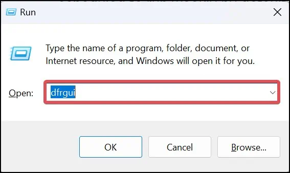 Run-defragment-utility