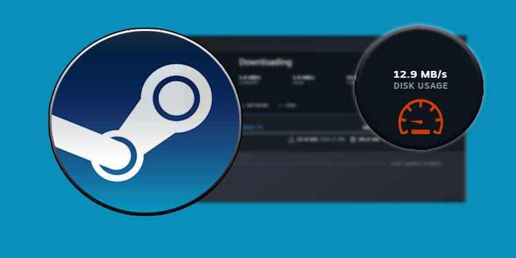 Steam disk usage low