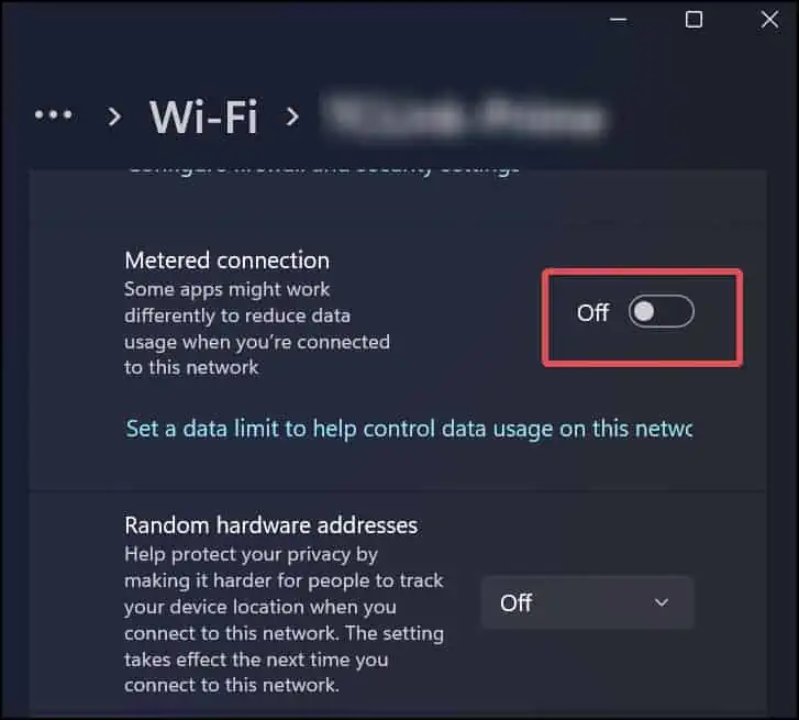 Why is My Upload Speed So Slow? Here’s How to Fix It 28 Turn-off-Metered-connection