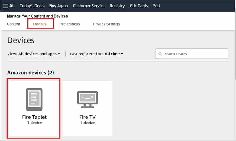 Under-Amazon-Devices,-click-on-your-Fire-Tablet