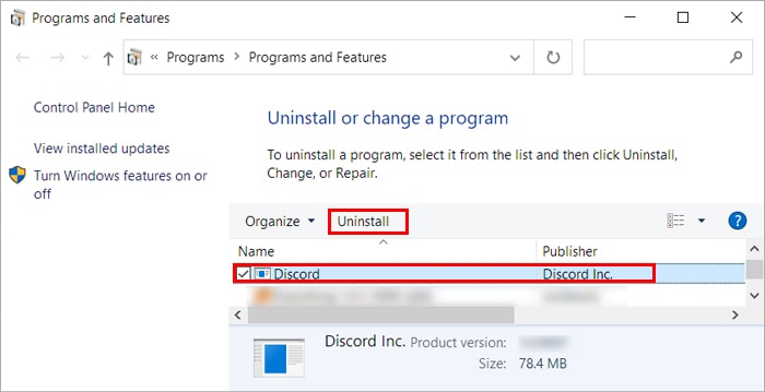 Uninstall-Discord-on-Windows