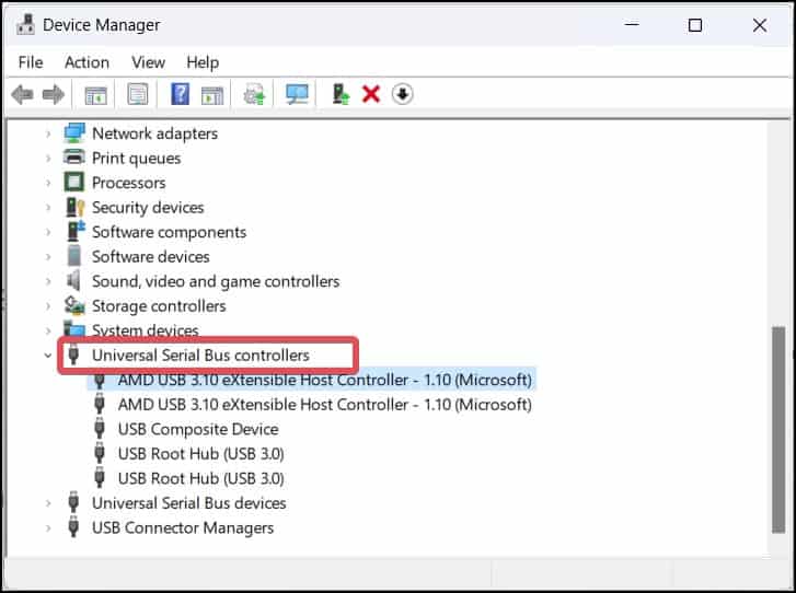 Universal serial controller driver