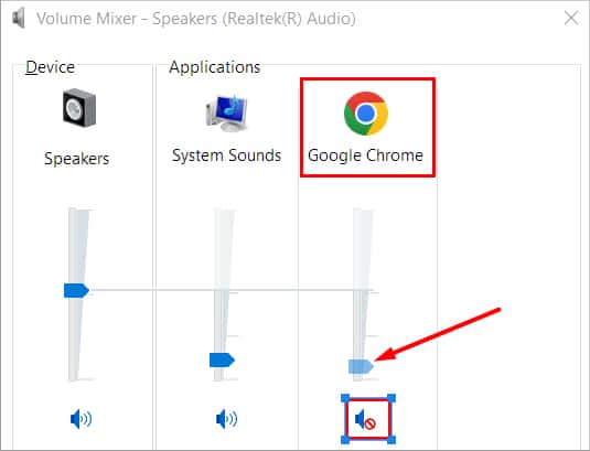 Unmute-Google-Chrome-Using-Volume-Mixer