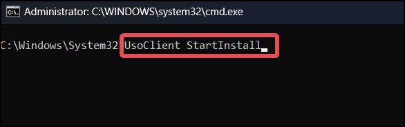 Uso client start install