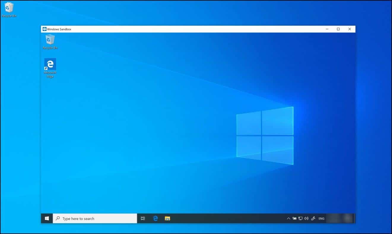Windows sandbox