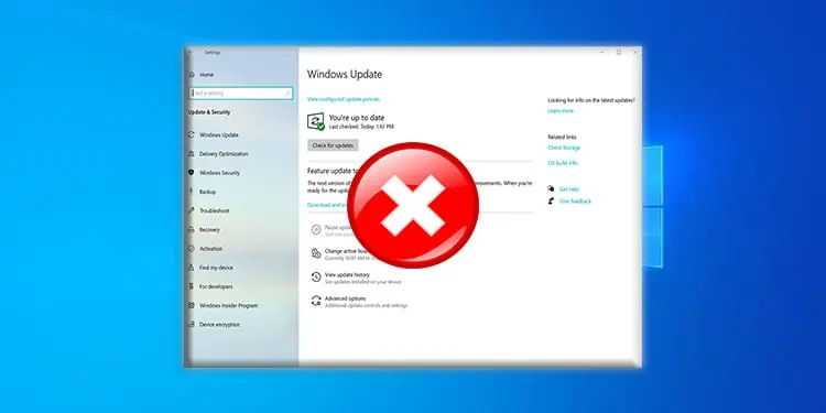 How to Fix if Updates and Settings not Opening in Windows