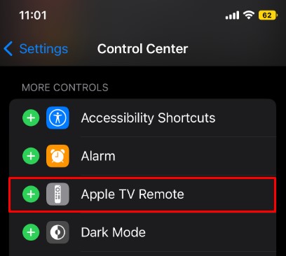 apple tv remote