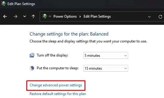 Fix: Windows Did Not Detect Any Networking Hardware 34 change-advanced-power-settings-2