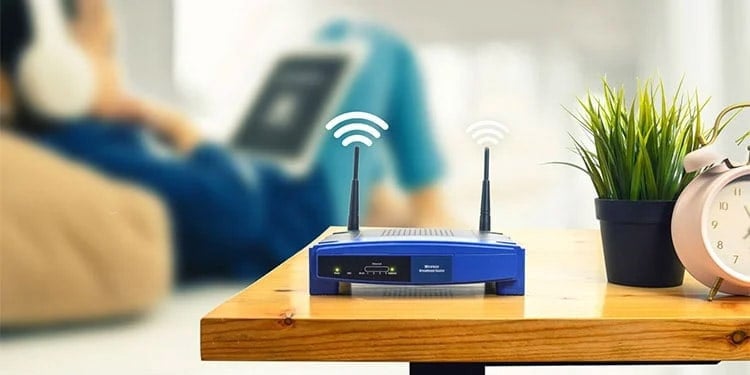 change router position for signal