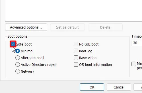 9 Ways to Fix if Laptop Won’t Shutdown on Windows 16 check-safe-boot-1