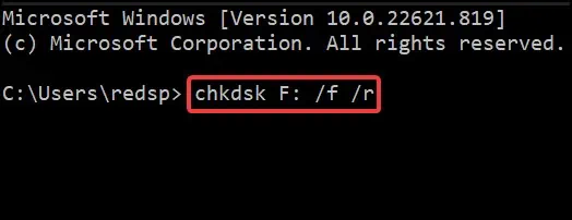 6 Ways to Fix Drive Is Not Accessible “Access denied” in Windows 11 14 chkdsk-scan