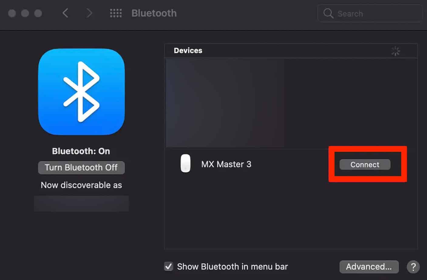 connect-bluetooth-mac