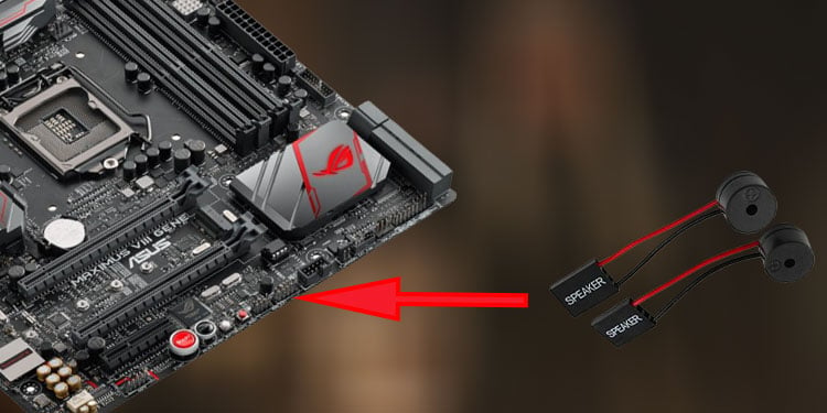 connect speaker to motherboard asus beep codes