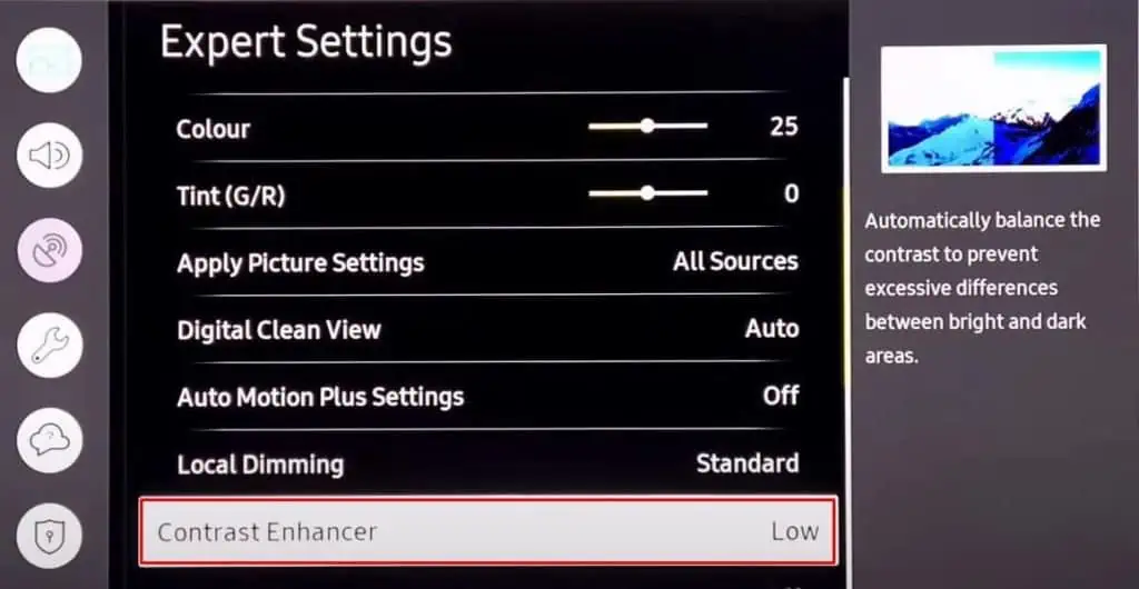 How to Fix Color Distortion on TV 29 contrast-enhancer-low-1024x530