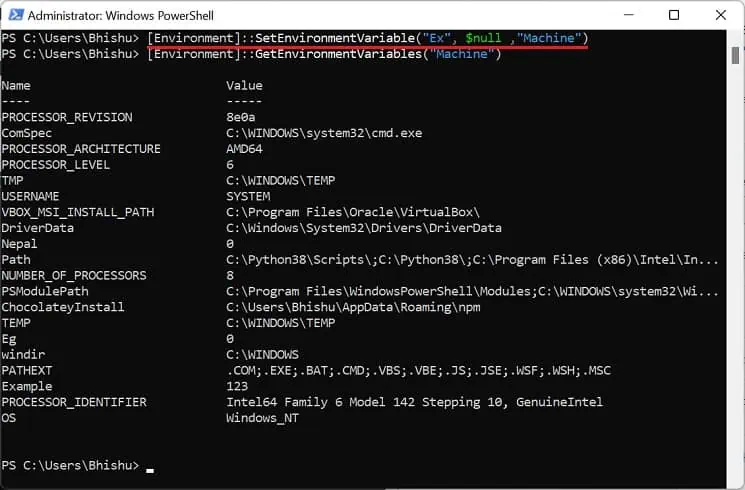 4 Ways How You Can Set Windows Environment Variables 32 delete-system-environment-variable-in-powershell