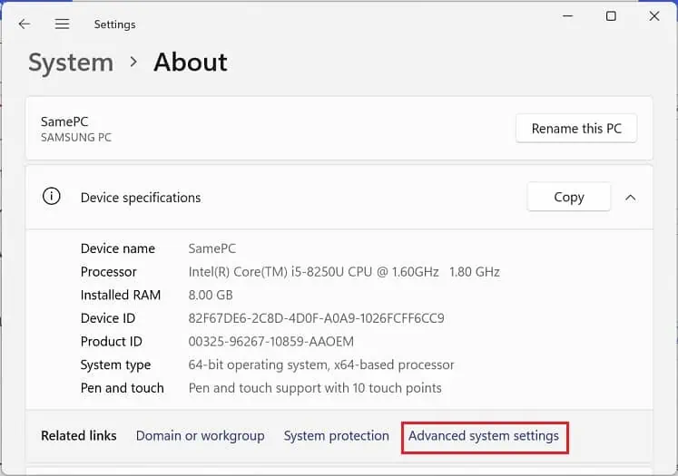 device-specifications-advanced-system-settings