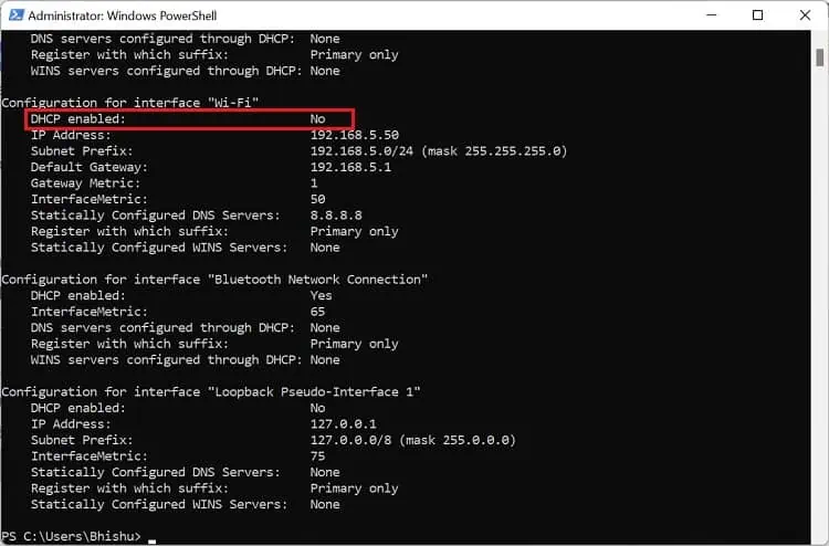 dhcp-disabled
