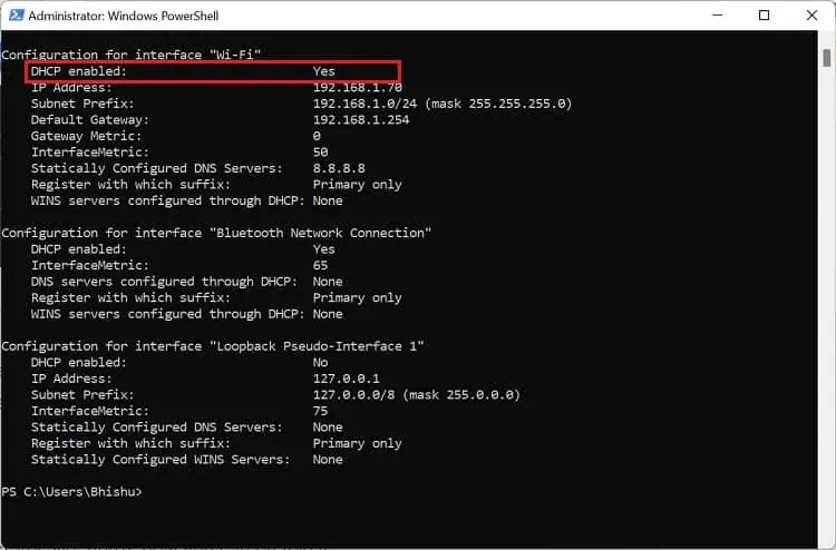 dhcp-enabled