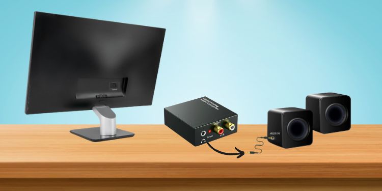digital to analog converter connect speaker