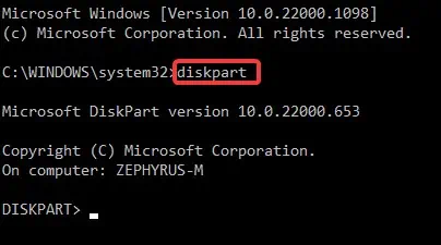 dikspart-cmd