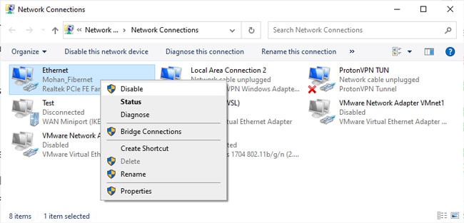 disable-network-adapters