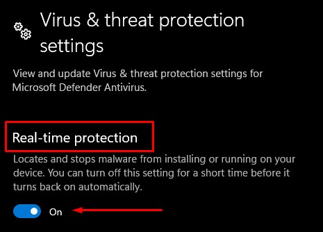 disable real time protection nvidia installer failed