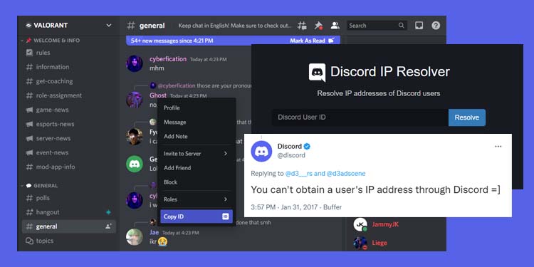 discord doesnt reveal ip address