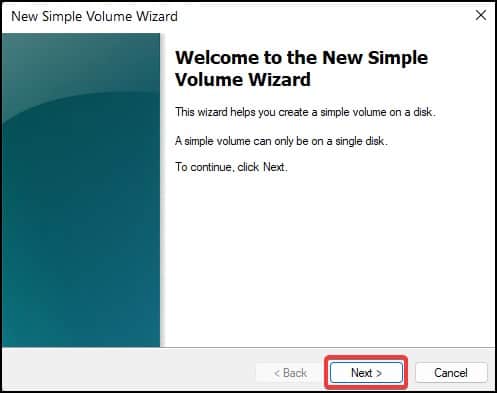 diskpart wizard