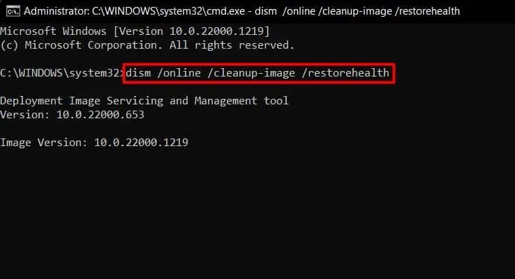 9 Ways to Fix if Laptop Won’t Shutdown on Windows 22 dism-online