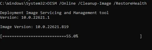 dism-restore-health-left-mouse-click-not-working