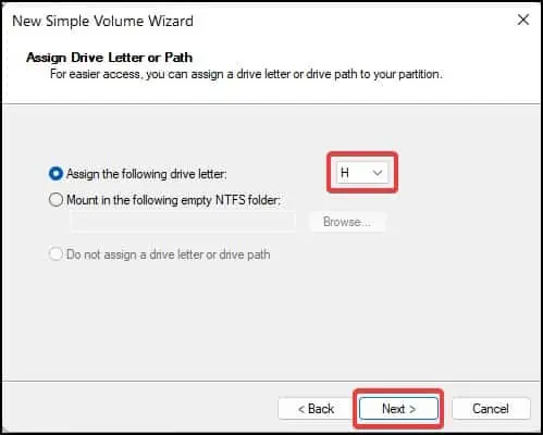 6 Ways to Fix Drive Is Not Accessible “Access denied” in Windows 11 23 drive-letter-1