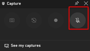 enable disable mic xbox game bar