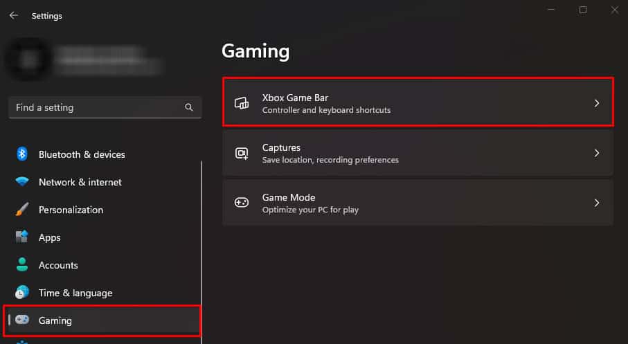 enable xbox game bar not working
