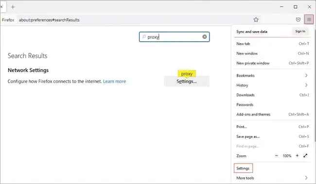 firefox-search-proxy-settings