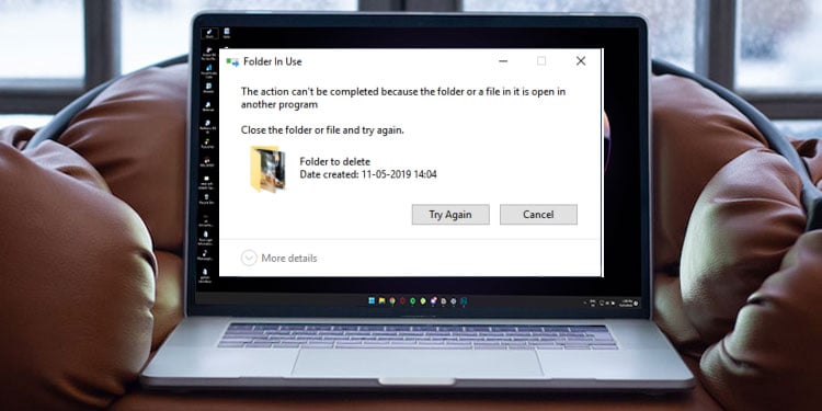 how to delete a file which is open in another program c#