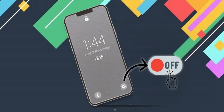 How to Remove Camera from Lock Screen