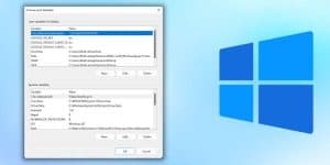 how to set windows environment variables