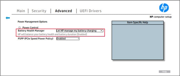 hp-bios-battery-health-manager