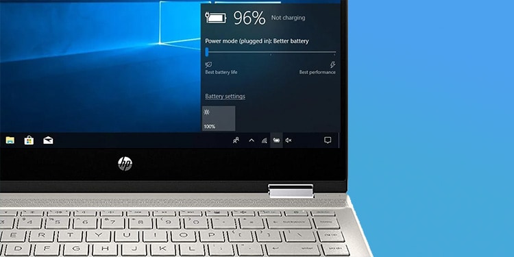 hp laptop batteries not charging