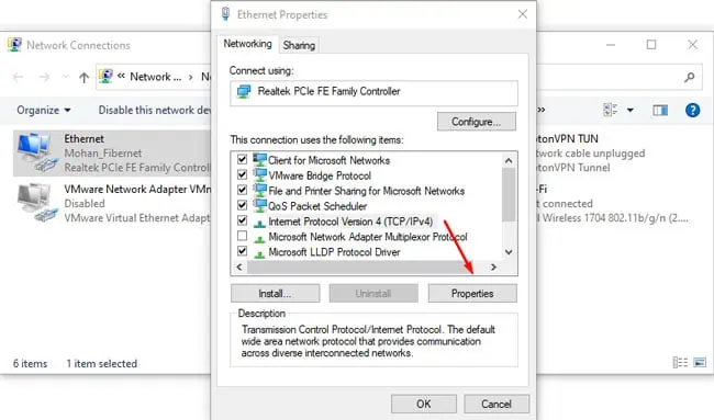 9 Ways to Fix “Unidentified Network” or No Internet in Windows 16 ipv4-properties-3