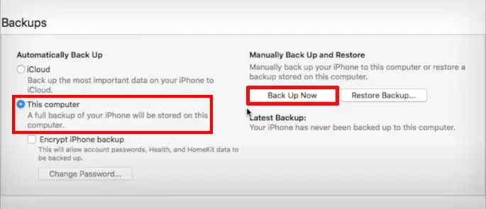itunes-iPhone-Backup-on-this-computer-2