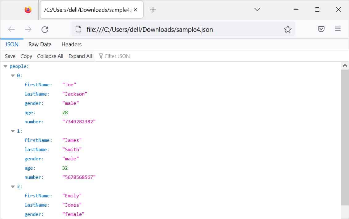 json-file-on-firefox