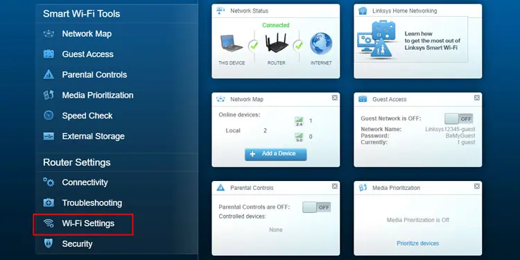 linksys-smart-wifi-settings