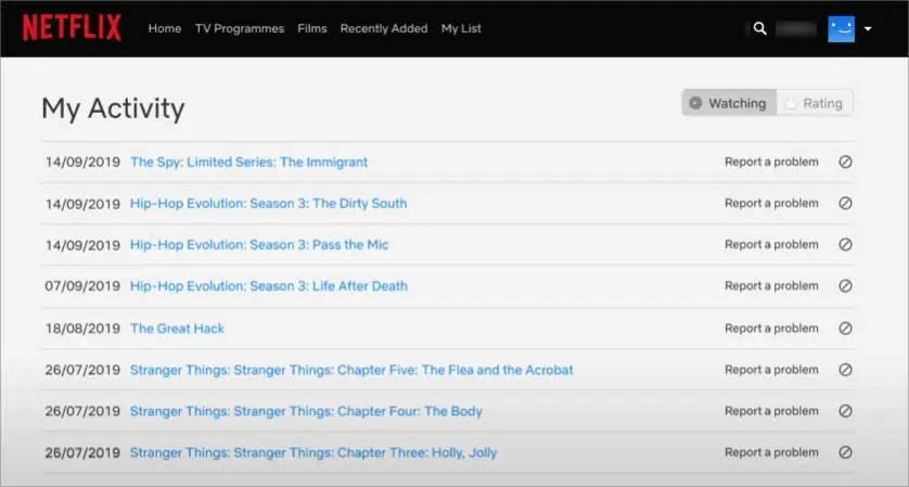11 Ways to Fix Netflix Showing Black Screen 49 list-of-your-watched-history