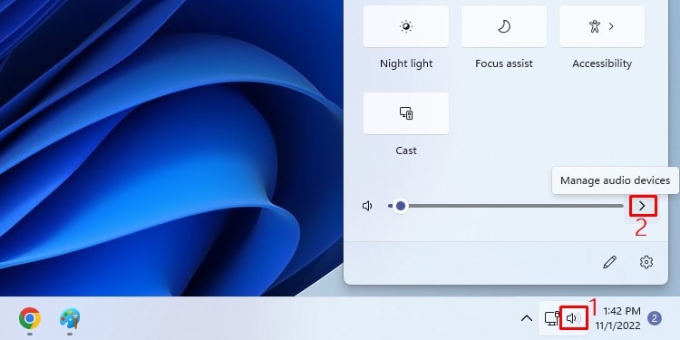 manage audio devices
